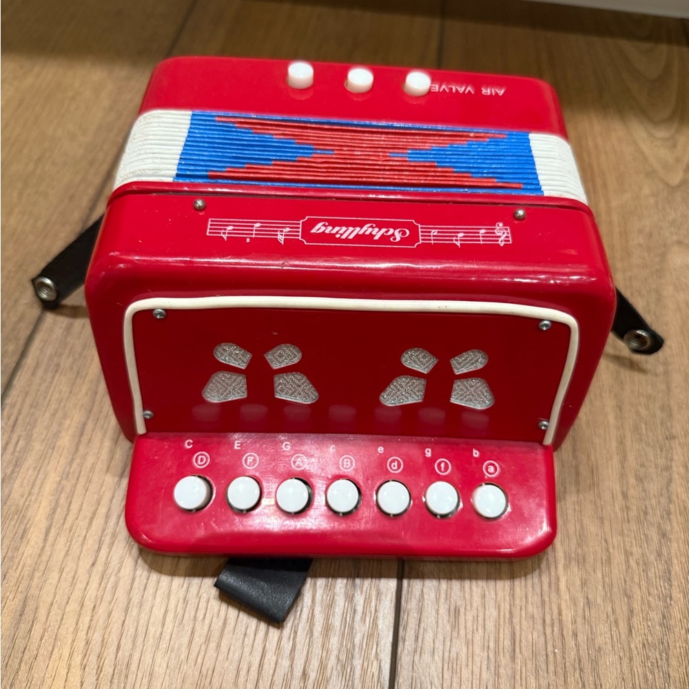 Schylling Red Children's Accordion